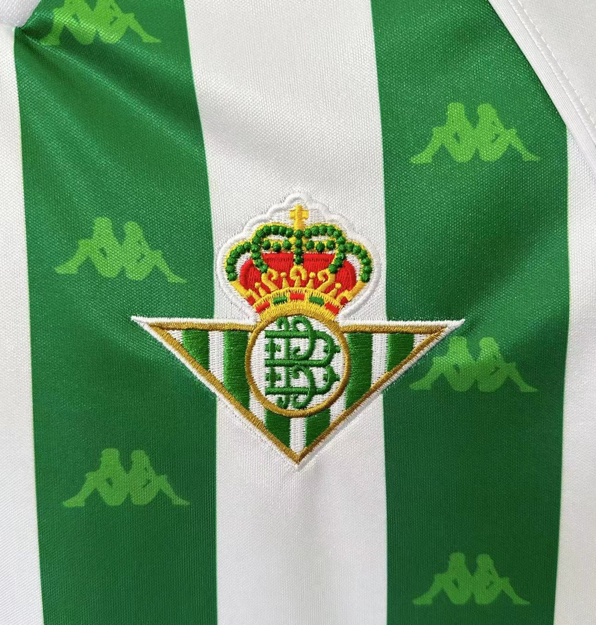 Real Betis thuisshirt met lange mouwen - 1995-97