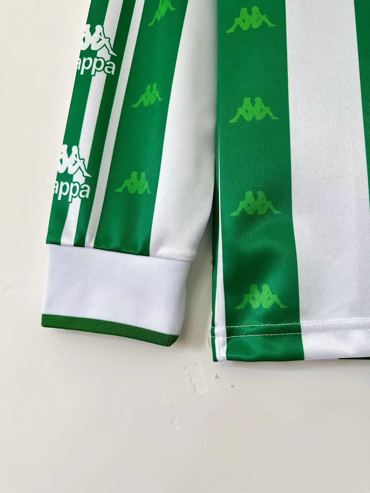 Real Betis thuisshirt met lange mouwen - 1995-97