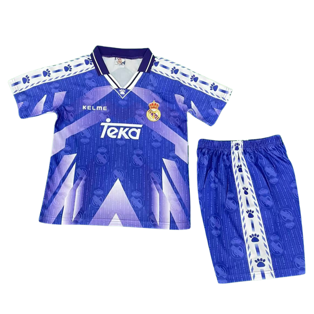 Maillot extérieur du Real Madrid 1996-97 - ensemble enfant