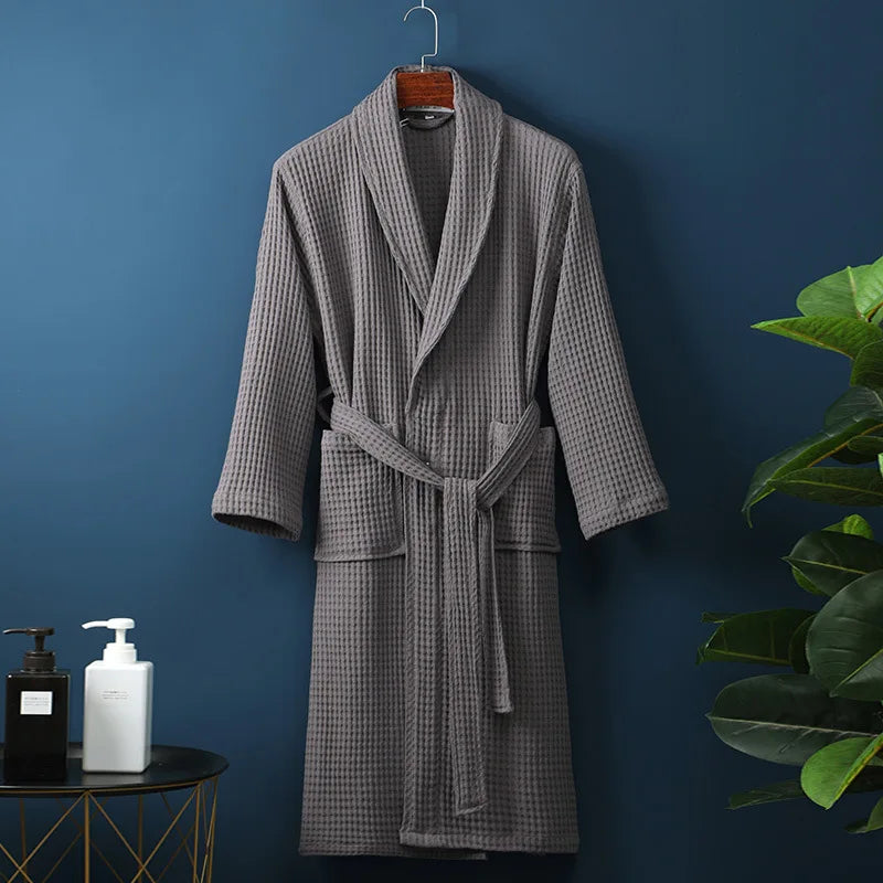 GentleHug Premium Cotton Bathrobe — Soft Relaxation Robe