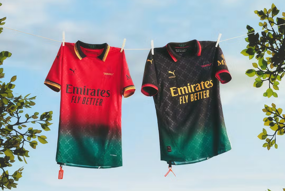 AC Milan x Off-White 2025/2026 (ROUGE)