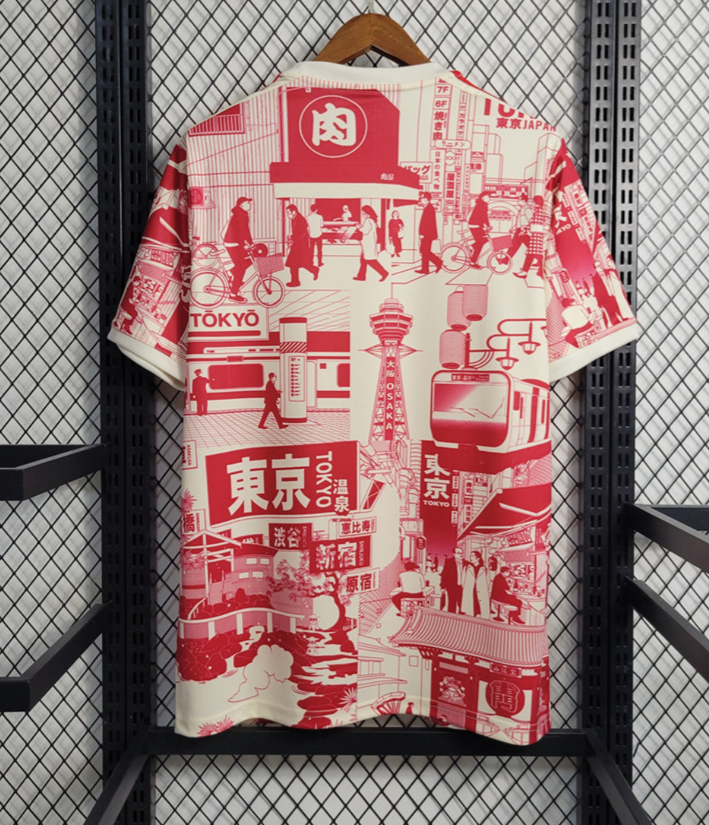 Maillot en édition limitée Japan Tokyo Red