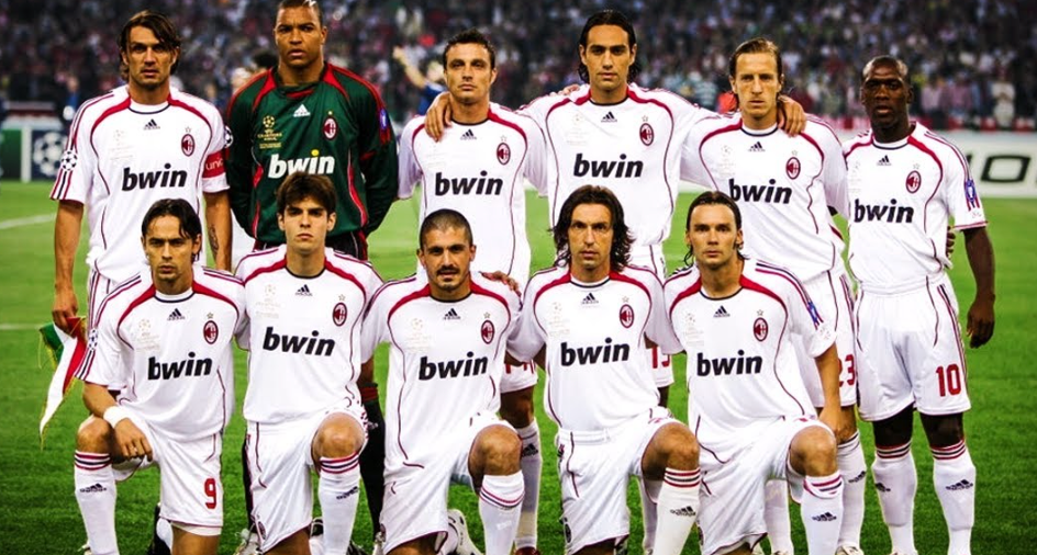 Tenue rétro extérieure de l’AC Milan 2006-2007