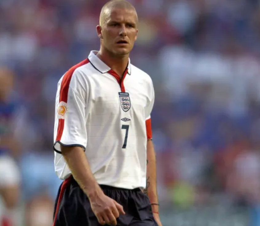Maillot domicile rétro de l'Angleterre 2004