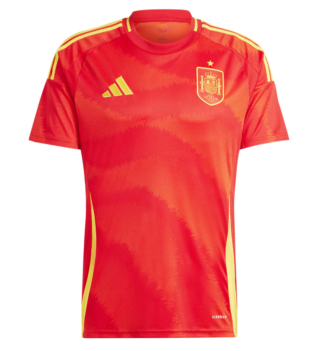 Maglia casalinga della Spagna 24/25 Euro 2024