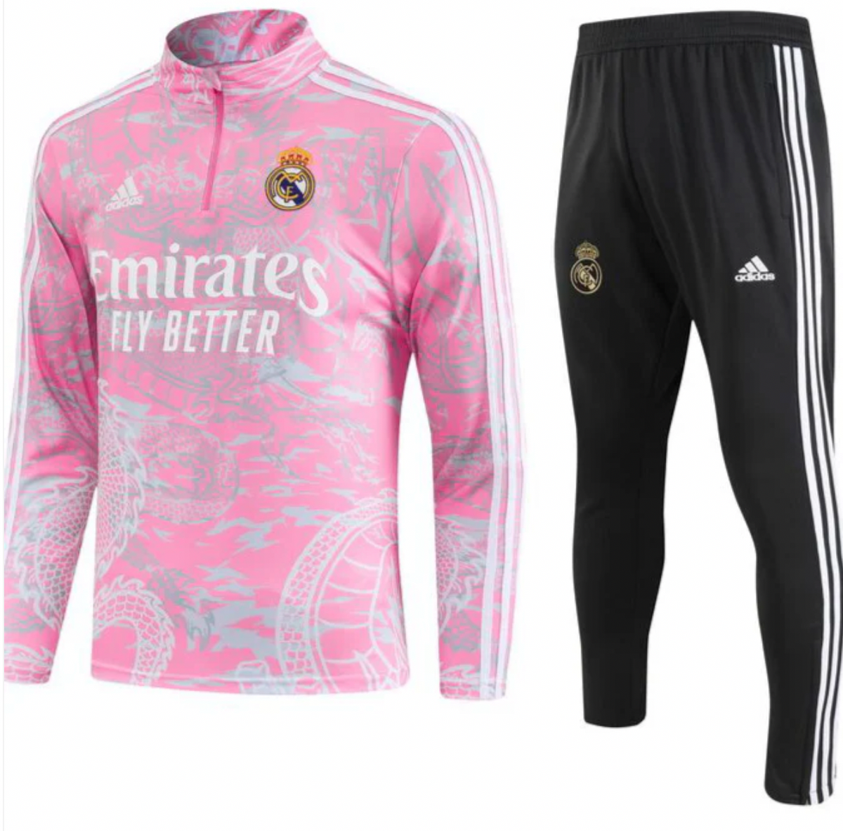 Survêtement du Real Madrid - Dragon rose