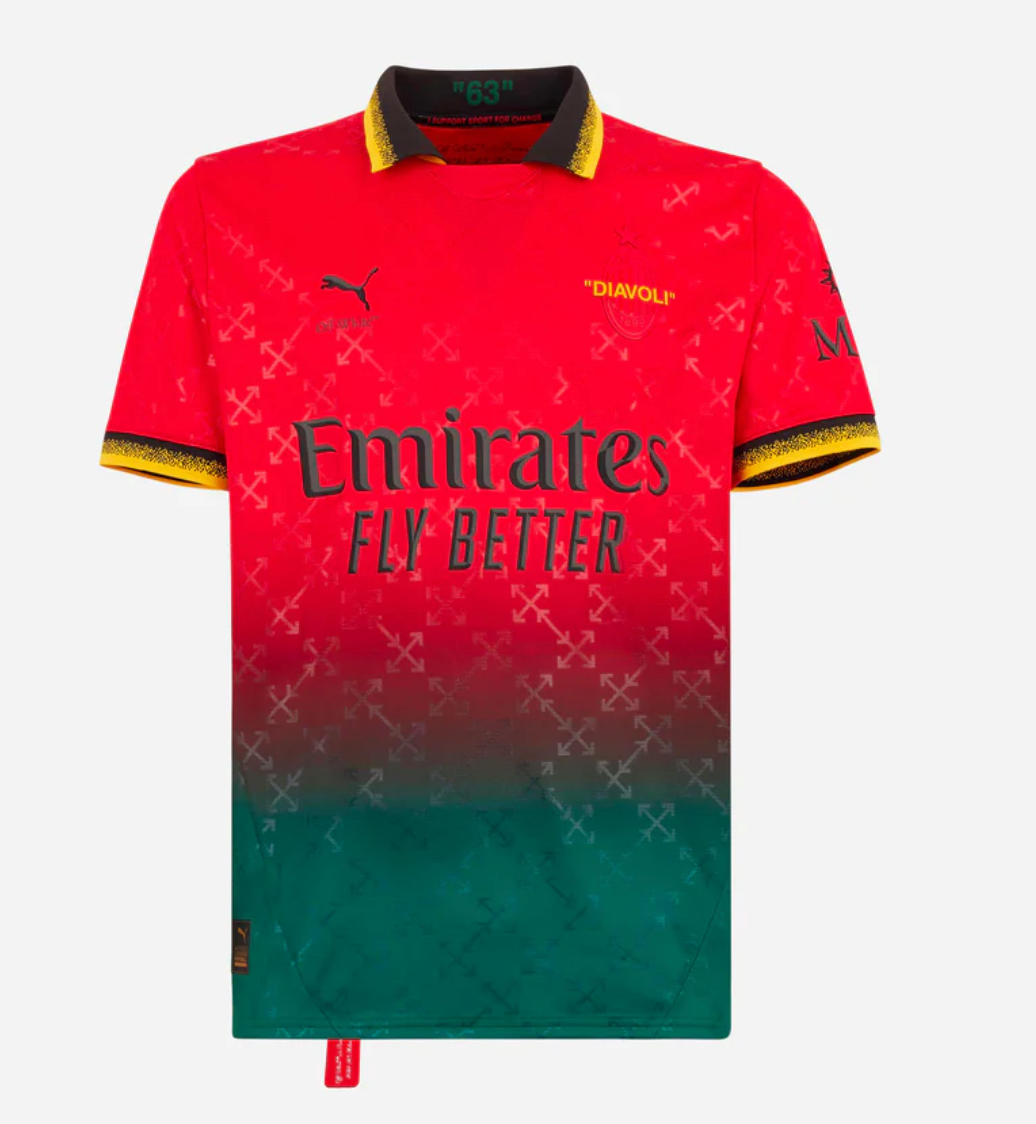 AC Milan x Off-White 2024/2025 (ROOD)