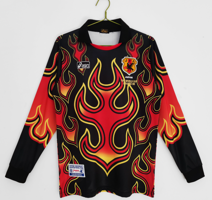 Kit rétro da portiere del Giappone Fire 1998