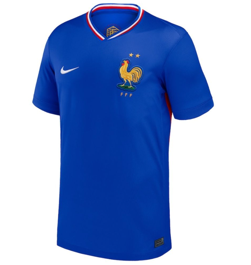 Maglia casalinga della Francia 24/25 Euro 2024