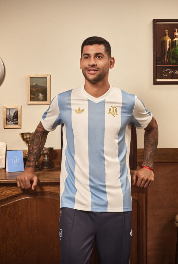 Argentina 2025 jersey 50th Anniversary kit