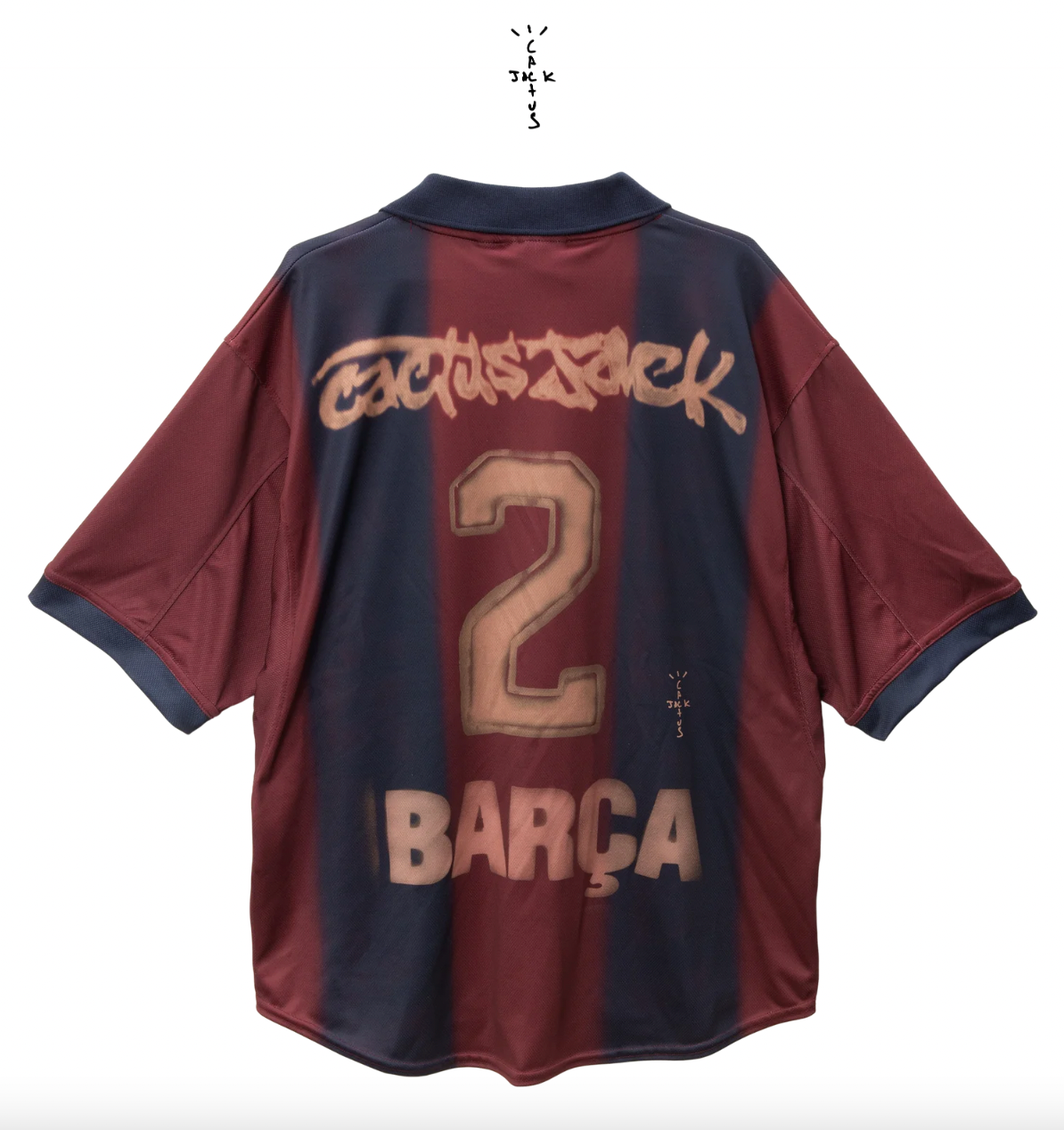 Maillot Skeleton Barcelona x Travis Scott