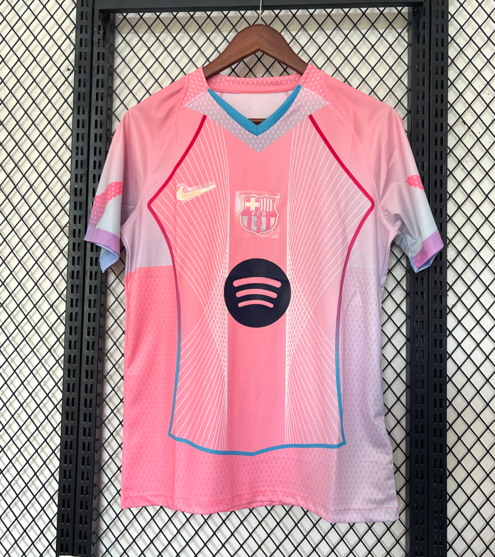 FC Barcelona roze kindertrui 2025–26