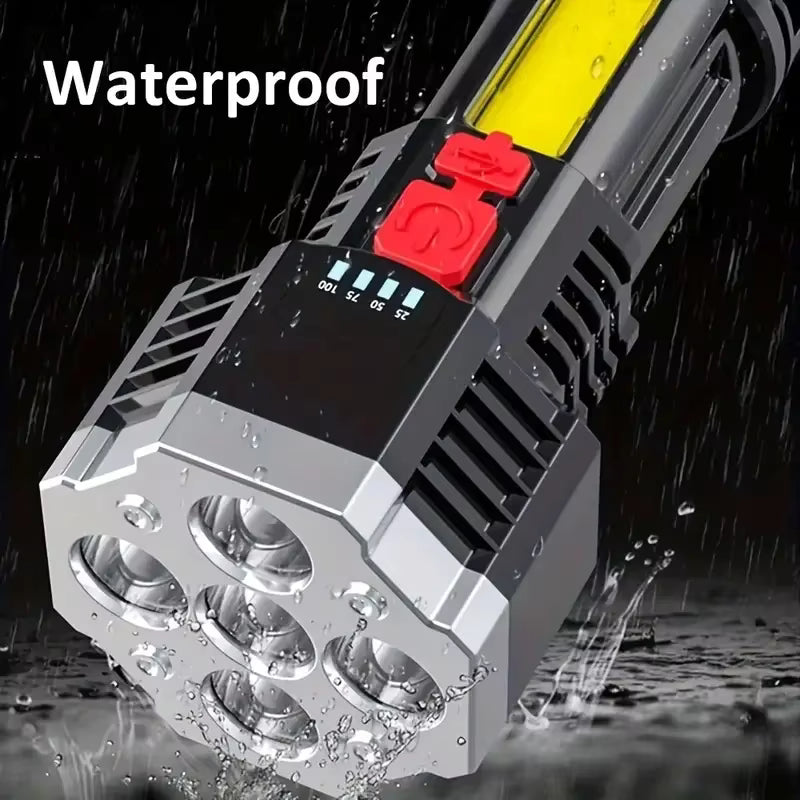 ForceFlash Pro Waterproof rechargeable flashlight