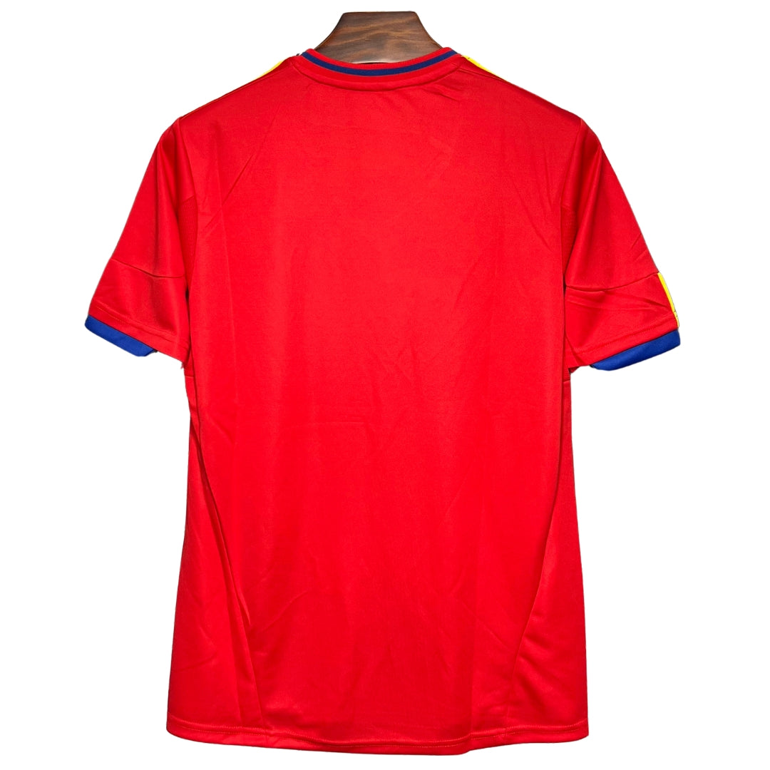 Maillot domicile rétro de l'Espagne 2010