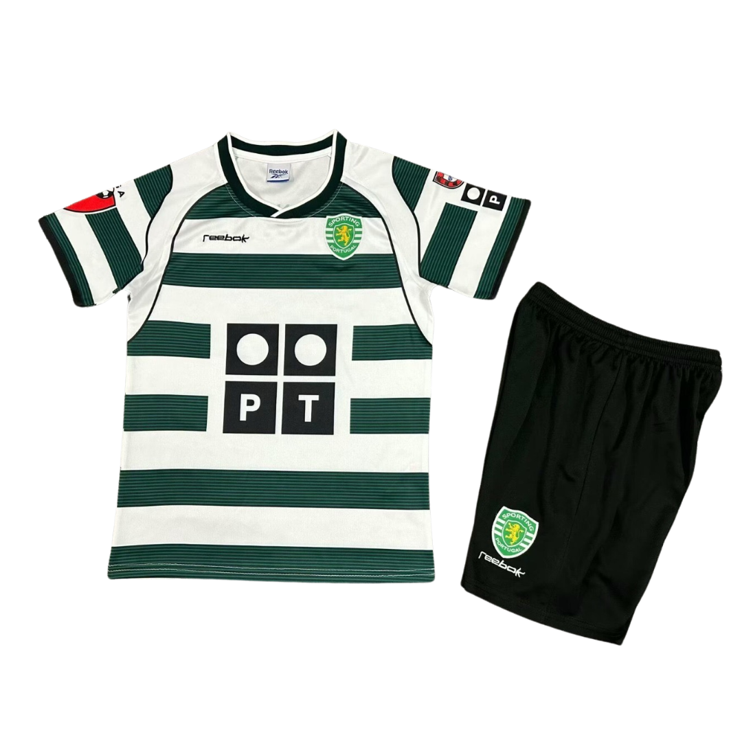 Ensemble enfant extérieur du Sporting Portugal Lisbonne 2001-03