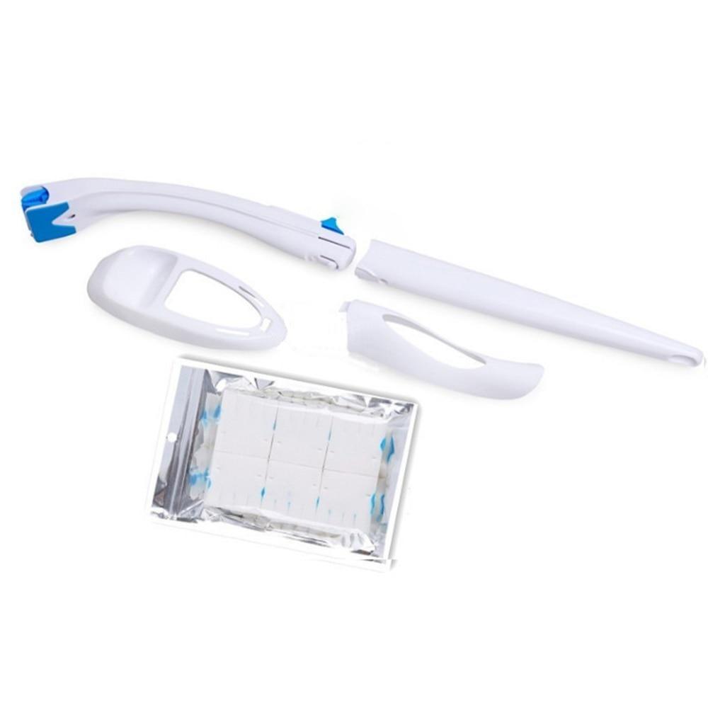 Disposable Toilet Cleaning Brush Set