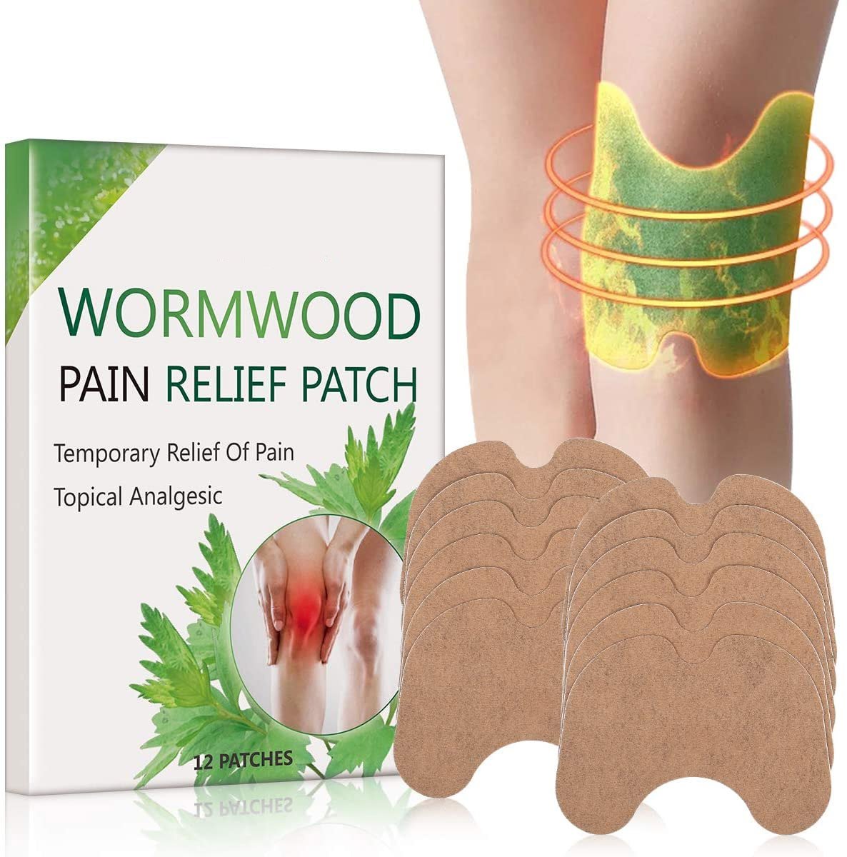 Knee Pain Relief Patch Heat Therapy