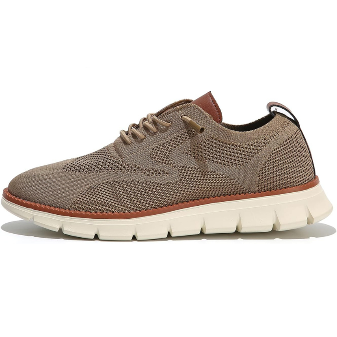 Urbano Comfortable orthopaedic shoes for men in a British style, breathable for summer, made of mesh