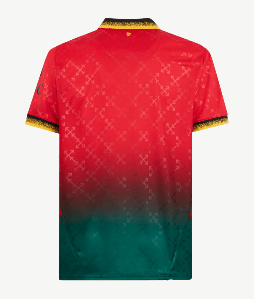 Maglia in edizione speciale dell'AC Milan «OFF» FASHION COLLAB ROSSA 2024/25