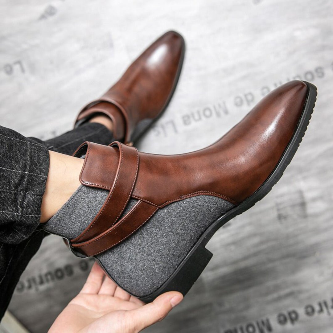 Ankle Boots Men Stylish Designed for Comfort Daily Versatility