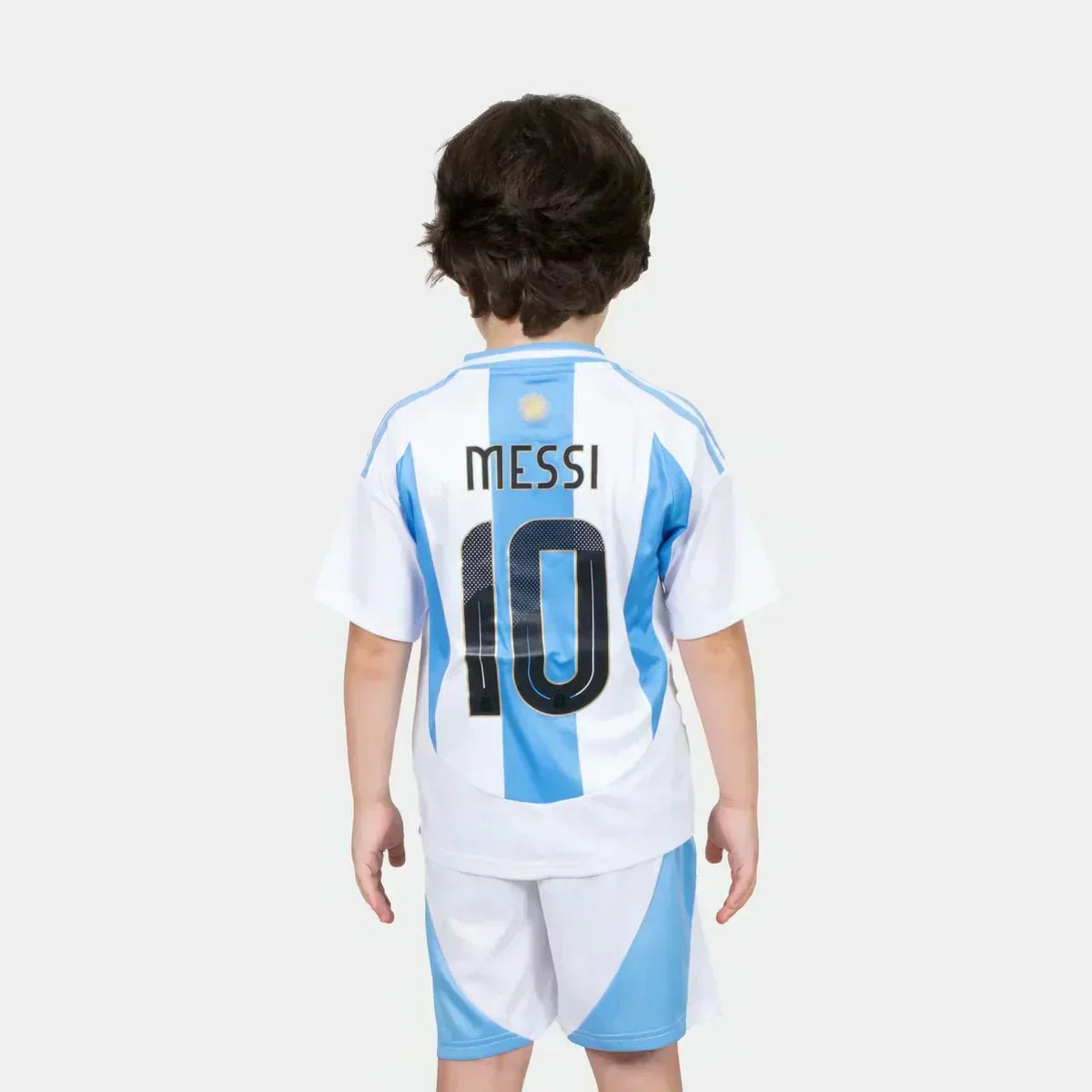 Argentinië-thuisvoetbaltenue voor kinderen 2024/2025 Messi 10