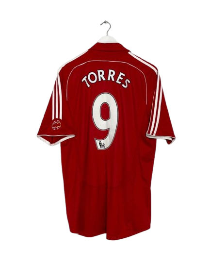 Maglia rifatta da casa del Liverpool 2006/07 – Fernando Torres #9
