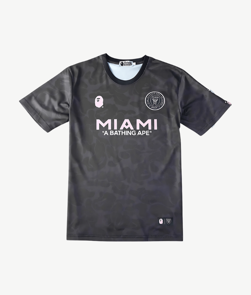 Maglia Bape X Inter Miami 2023/24 Camo nera