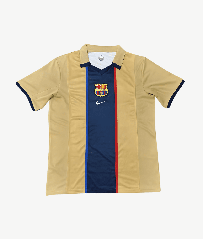 MAILLOT EXTÉRIEUR DE BARCELONE 2001/02