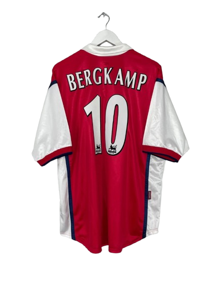 Maglia da casa vintage dell'Arsenal 1996/97 – Dennis Bergkamp #10