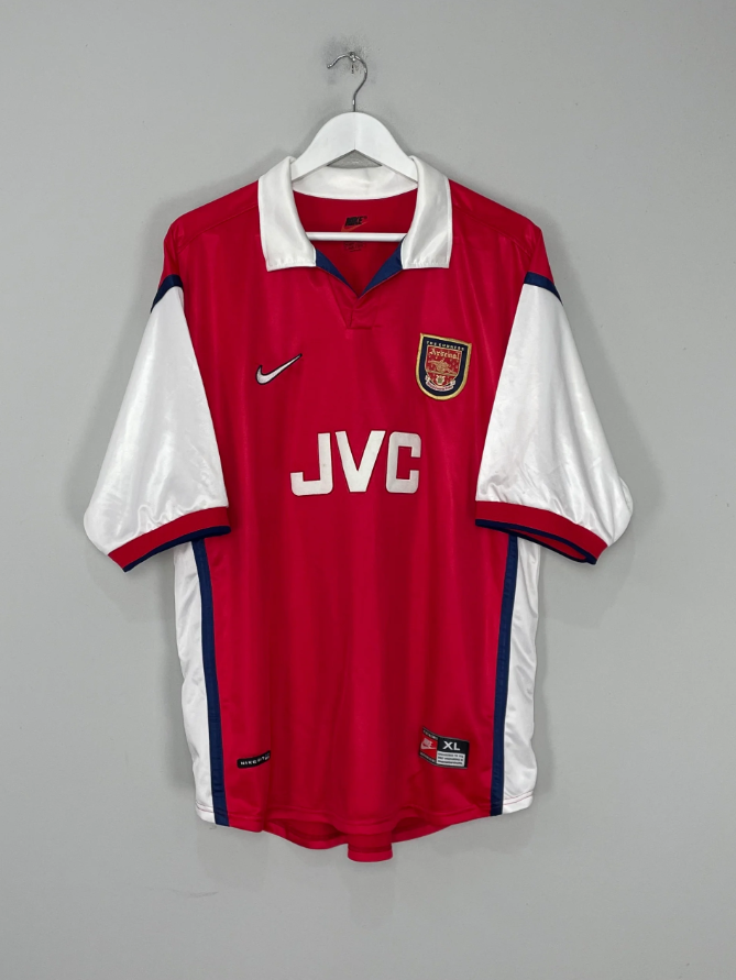Vintage Arsenal 1996/97 thuisshirt – Dennis Bergkamp #10
