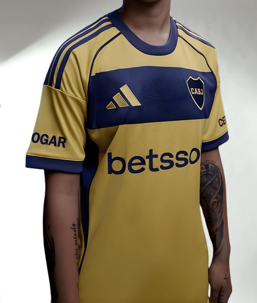 MAILLOT EXTÉRIEUR DE BOCA JUNIORS 2025/26