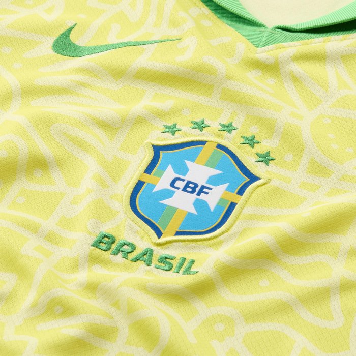 Braziliaans voetbaltenue voor kinderen - thuis 2024/25
