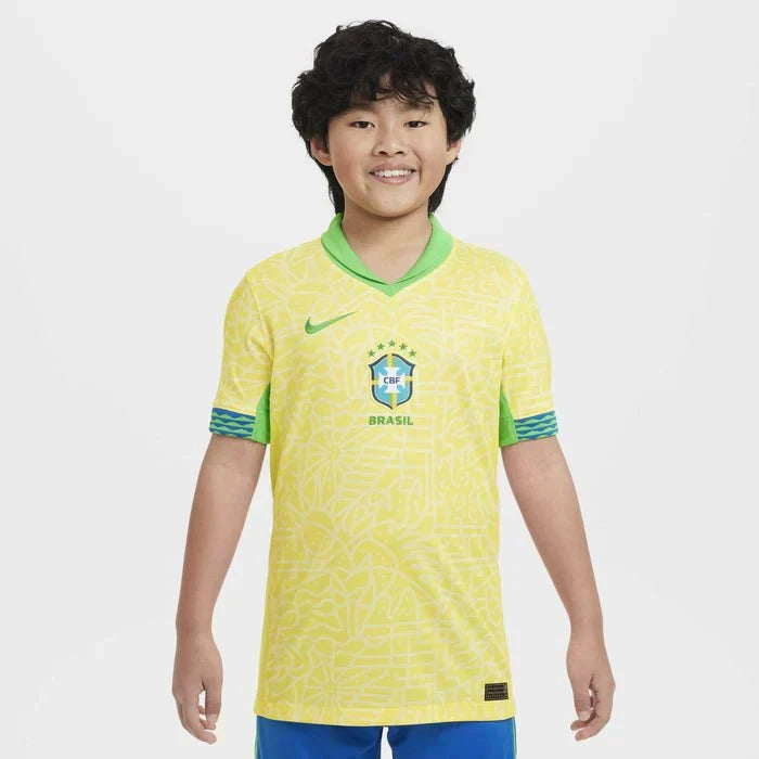 Kit da calcio da casa per bambini Brasile 2024/2025