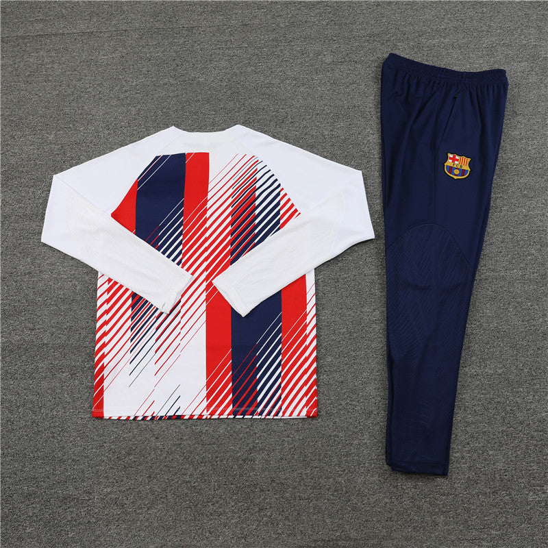 Barcellona 23-24 | Stile mimetico bianco | Tuta