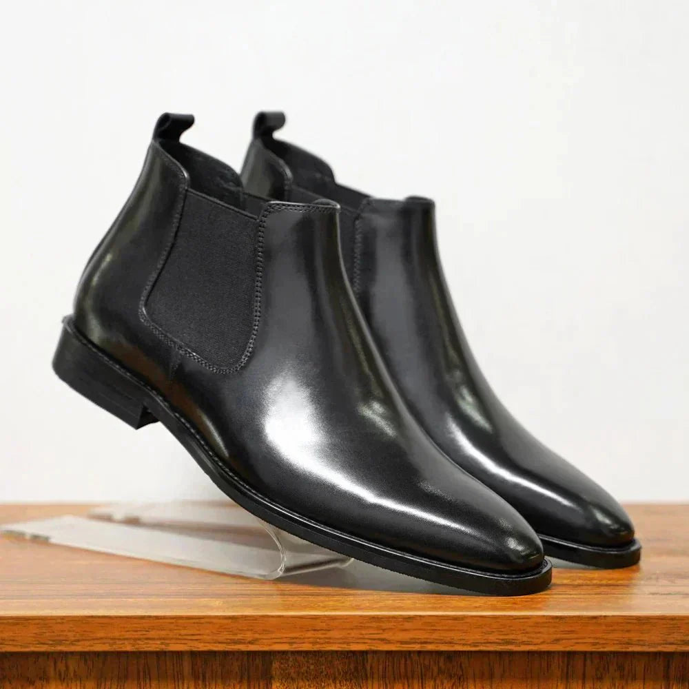 Chelsea Boots Men Black Timeless Staple for Everyday Style