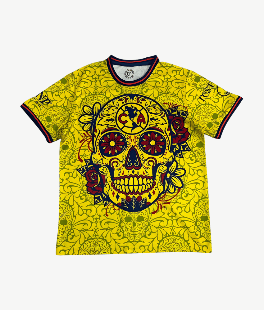 CLUB AMERICA 2025/26 YELLOW HALLOWEEN SPECIAL EDITION SHIRT