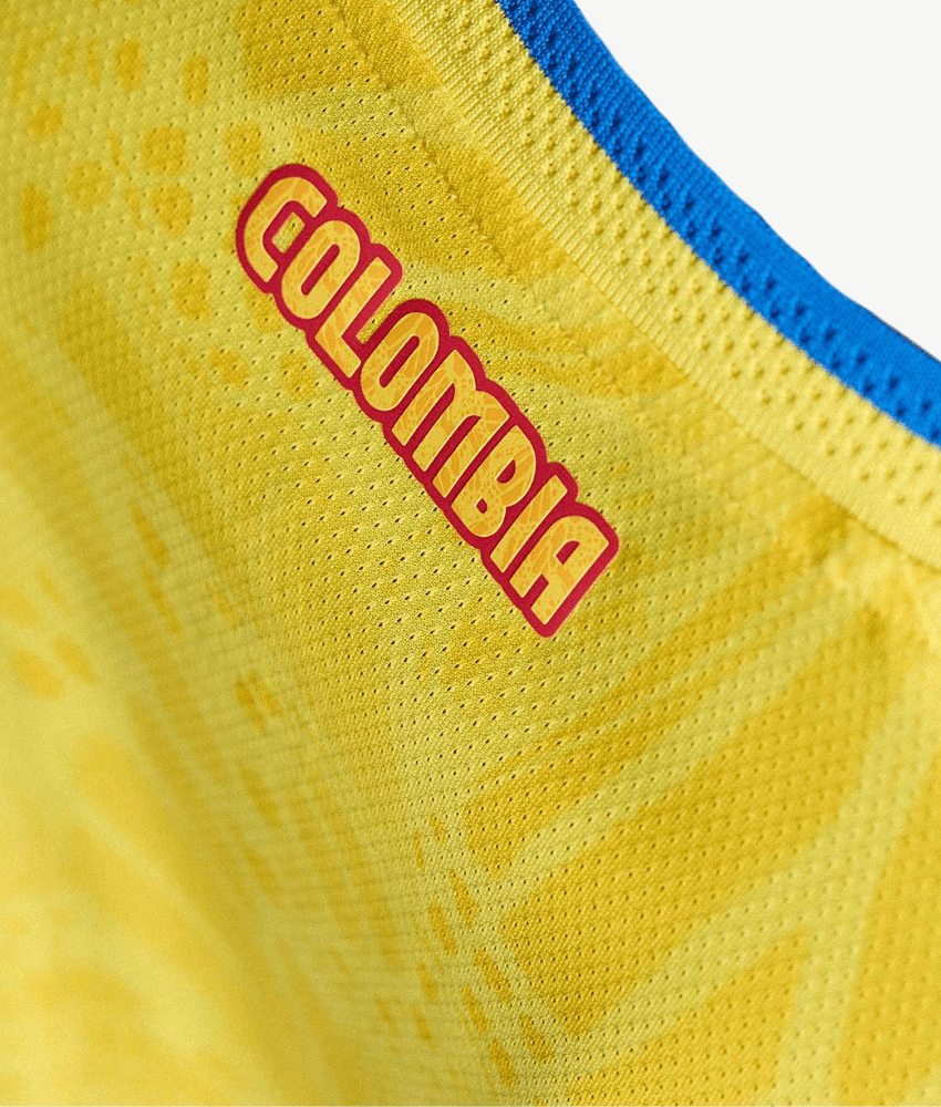 Maglia da casa a maniche lunghe della Colombia per la Coppa del Mondo 2026