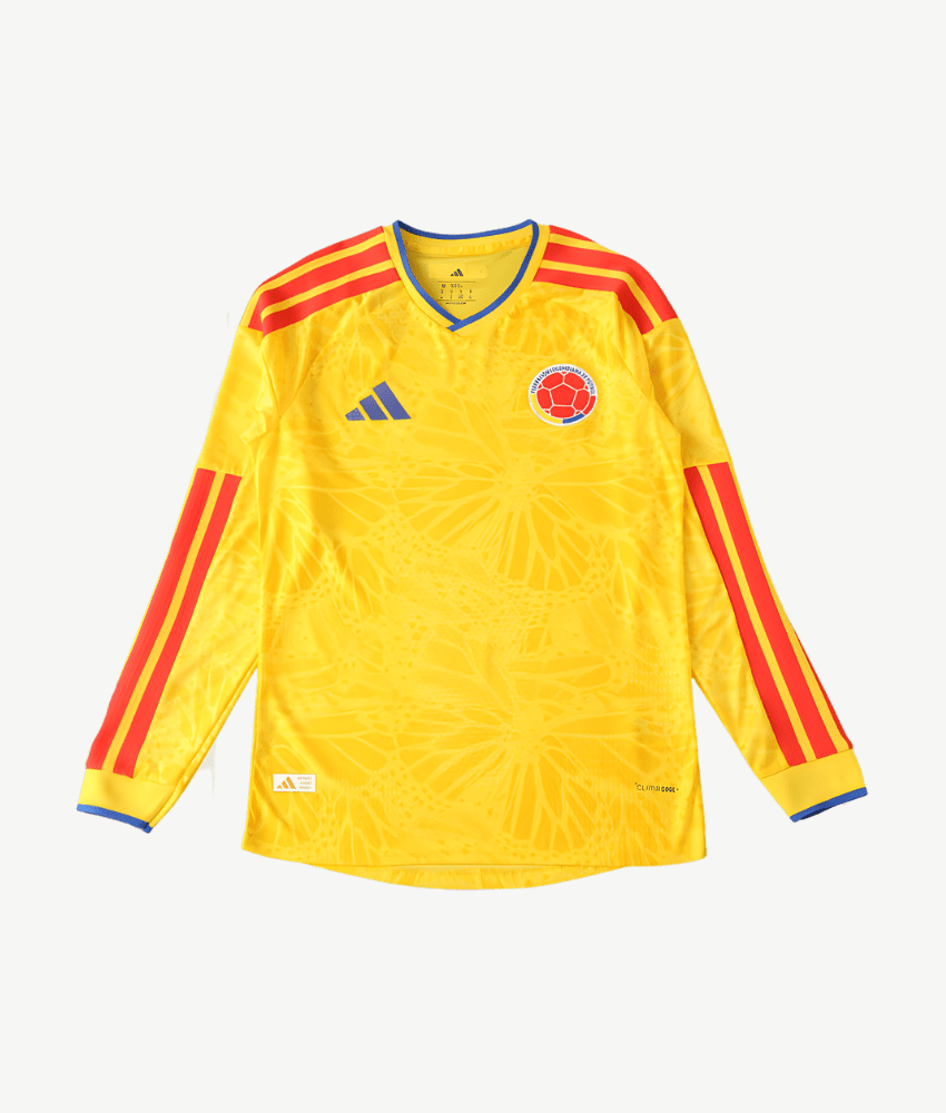Maglia da casa a maniche lunghe della Colombia per la Coppa del Mondo 2026