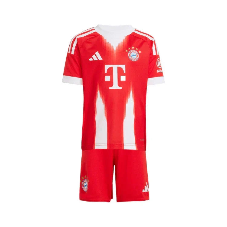 2025/26 Bayern Munich Home Kids Football Kit