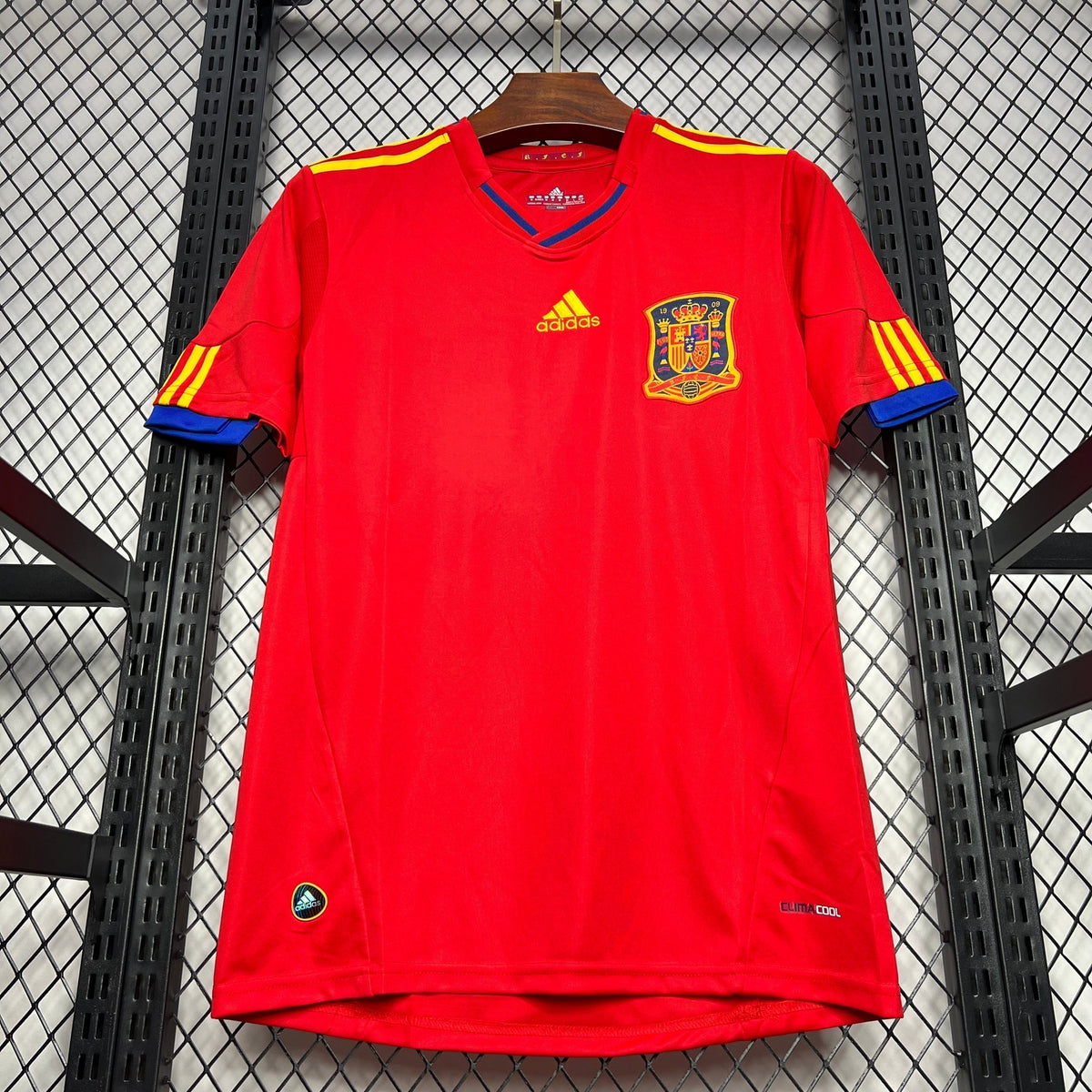 Maillot domicile rétro de l'Espagne 2010