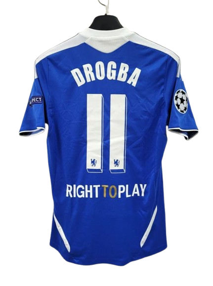 Maglia rifatta del Chelsea 2011/12, finale di Champions League – Didier Drogba #1