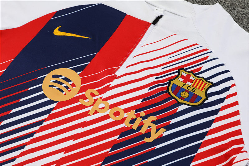 Barcellona 23-24 | Stile mimetico bianco | Tuta
