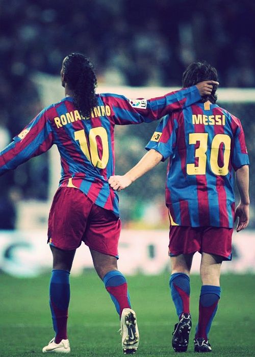 Barcelona 2005/06 thuisshirt X Ronaldinho