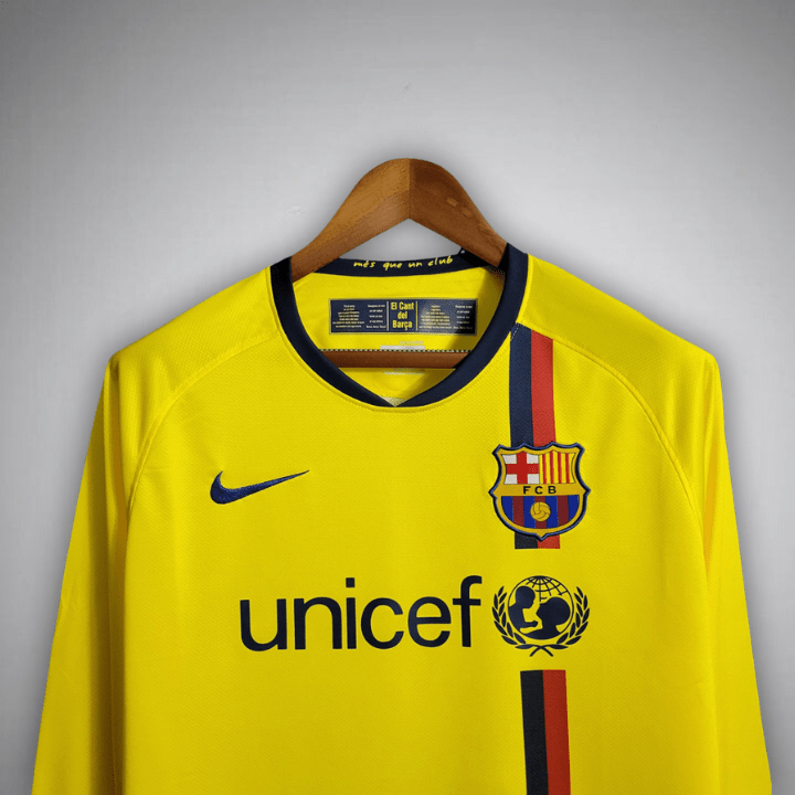 Maillot extérieur à manches longues du FC Barcelone 2008-2009