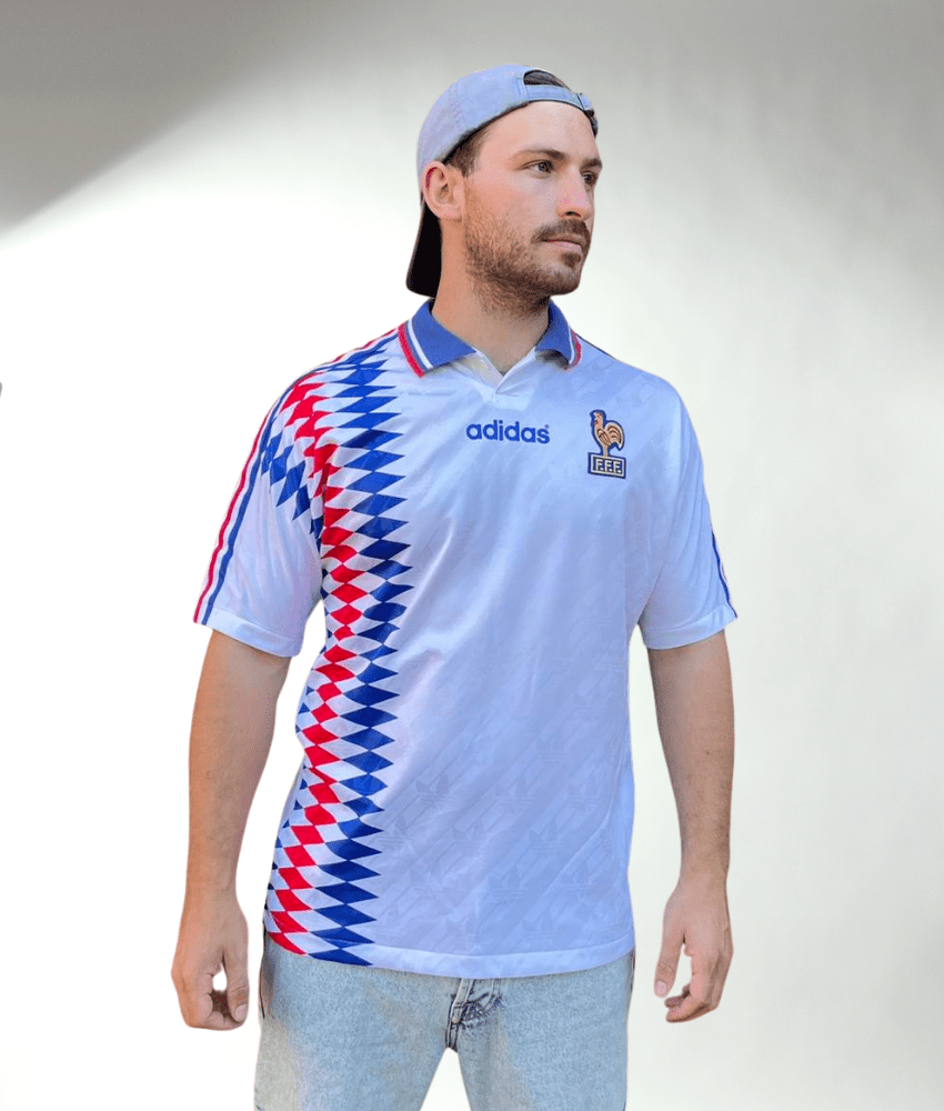 MAGLIA RETRO DA TRASFERTA DELLA FRANCIA 1994
