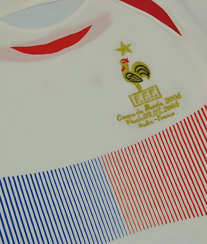 Maillot rétro extérieur de la France 2006
