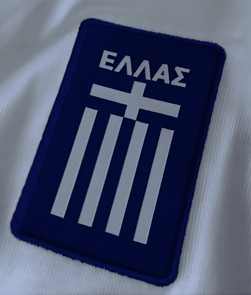 Maillot domicile de la Grèce pour la Coupe du monde 2026