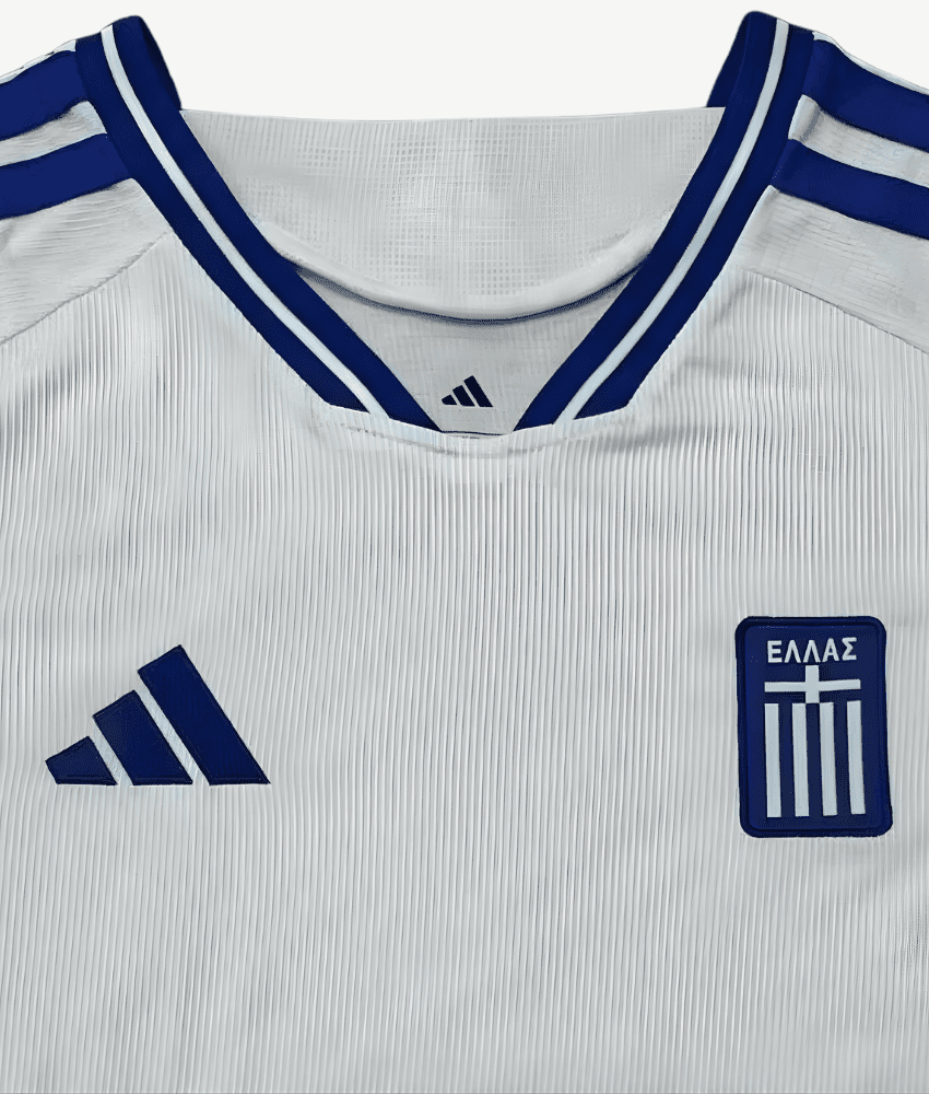 Maillot domicile de la Grèce pour la Coupe du monde 2026