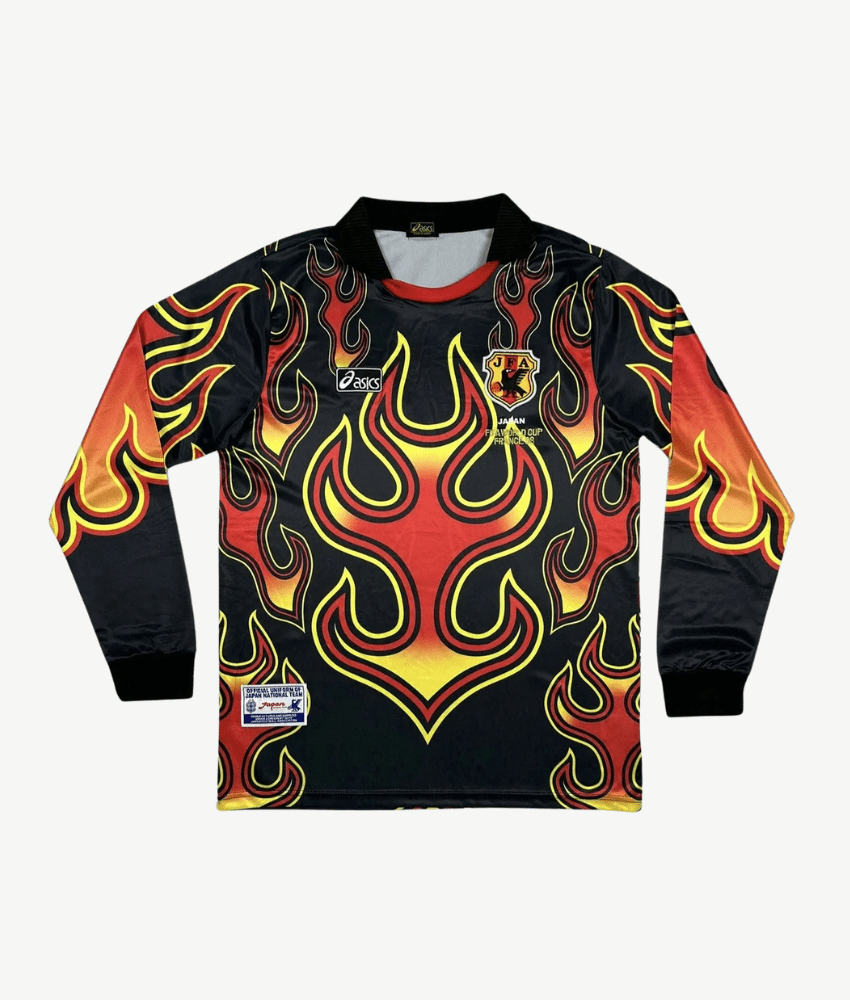 JAPAN 1998 LEGENDARY 'FLAME' RETRO-KEEPERSHIRT