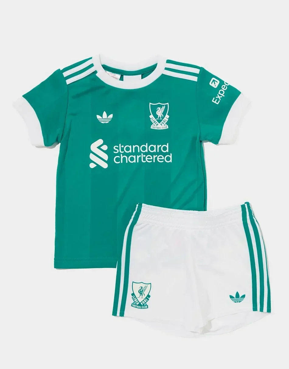Troisième ensemble enfant de Liverpool 2025-26